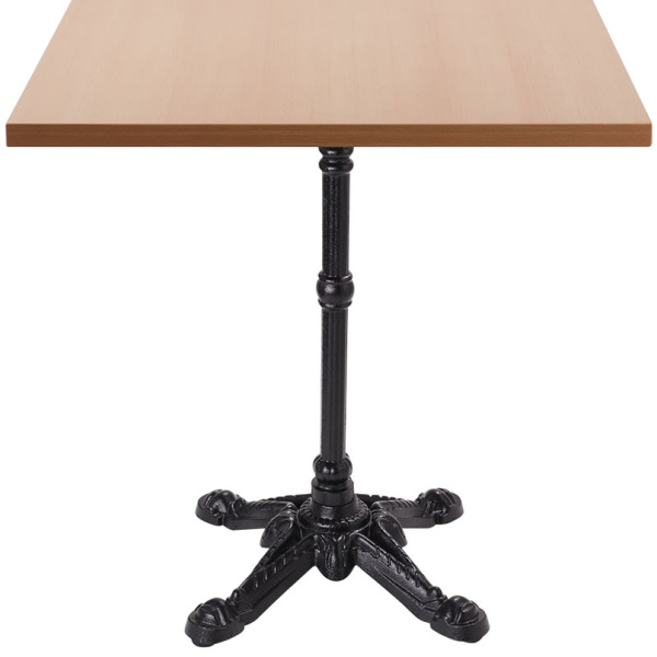 Barron Four Leg Table Square Top - Beech