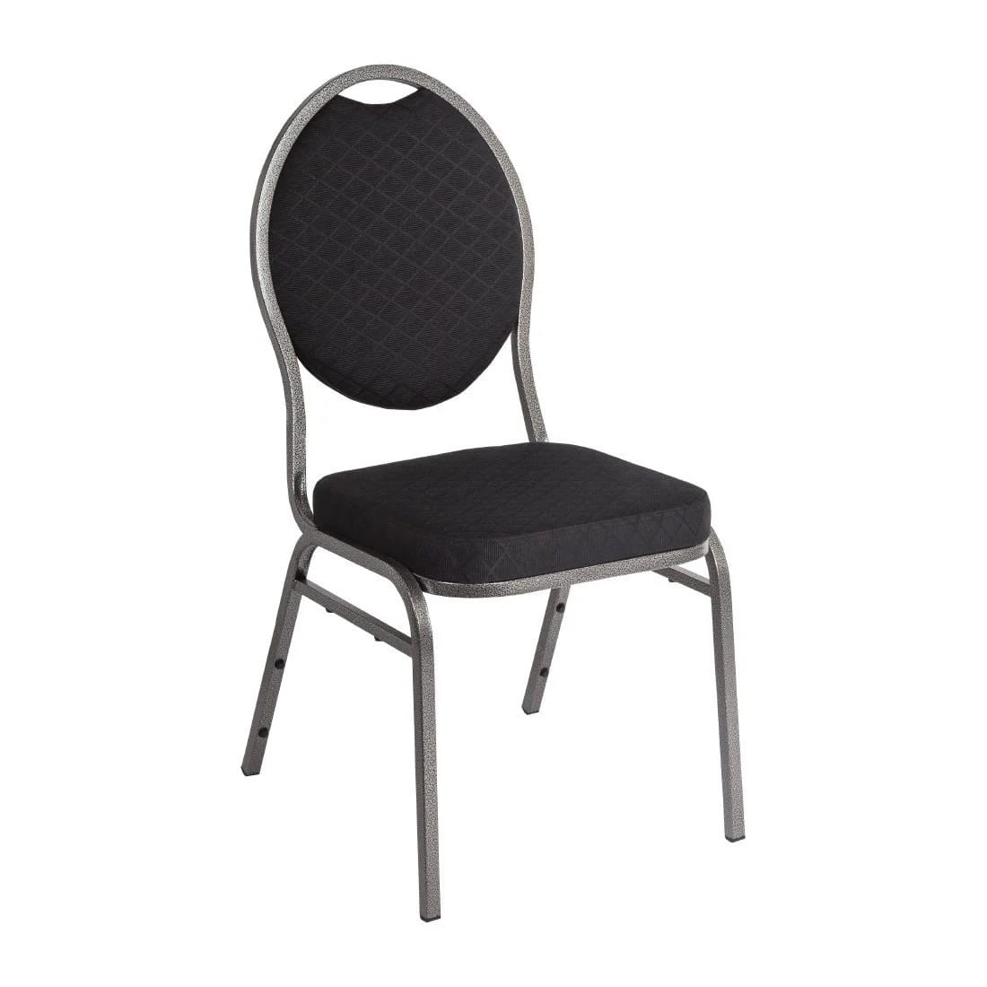 Brelone Set Of 4 Oval Chairs Black