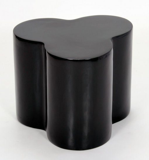 Cali Lamp Table - Fibreglass - Black