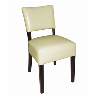 Pair Of Cream Jordan Faux Leather Chair