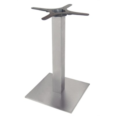 Nali Square Table Base Stainless Steel