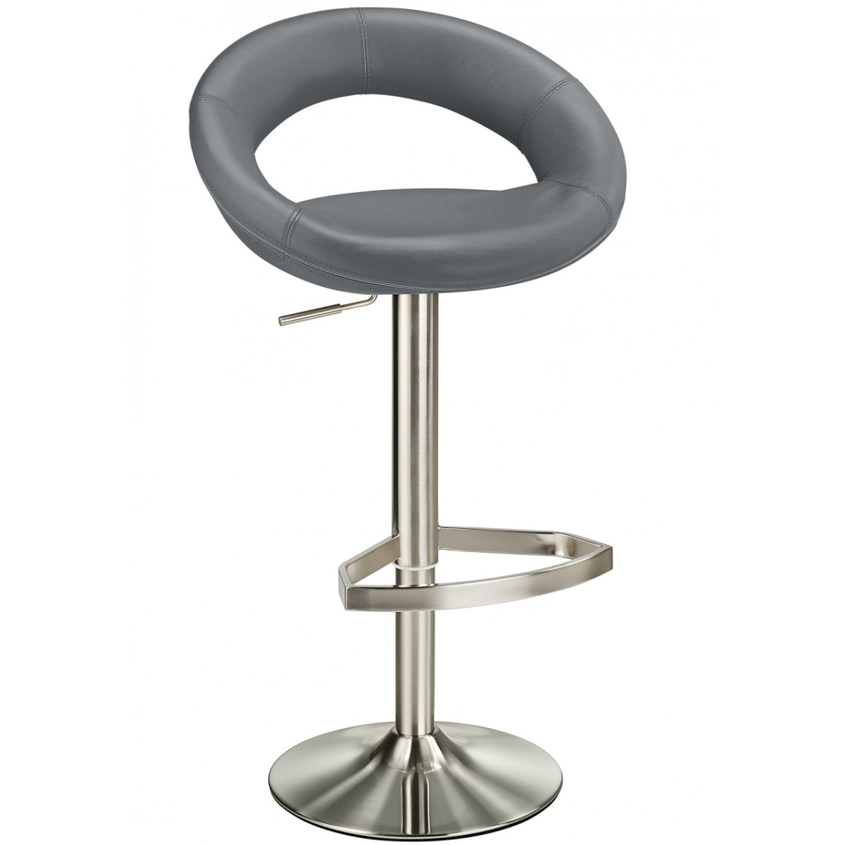 Lunar Adjustable Bar Stool Grey