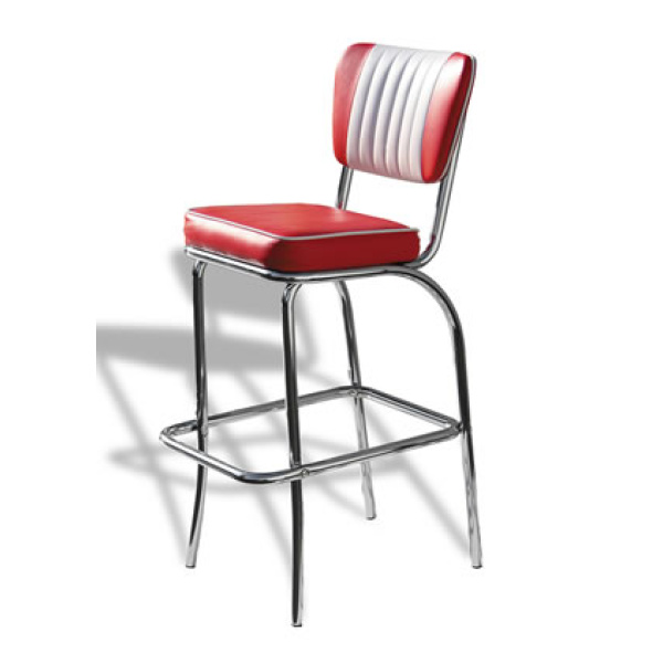 Carolina Bar Stool Chrome Legs - Yellow