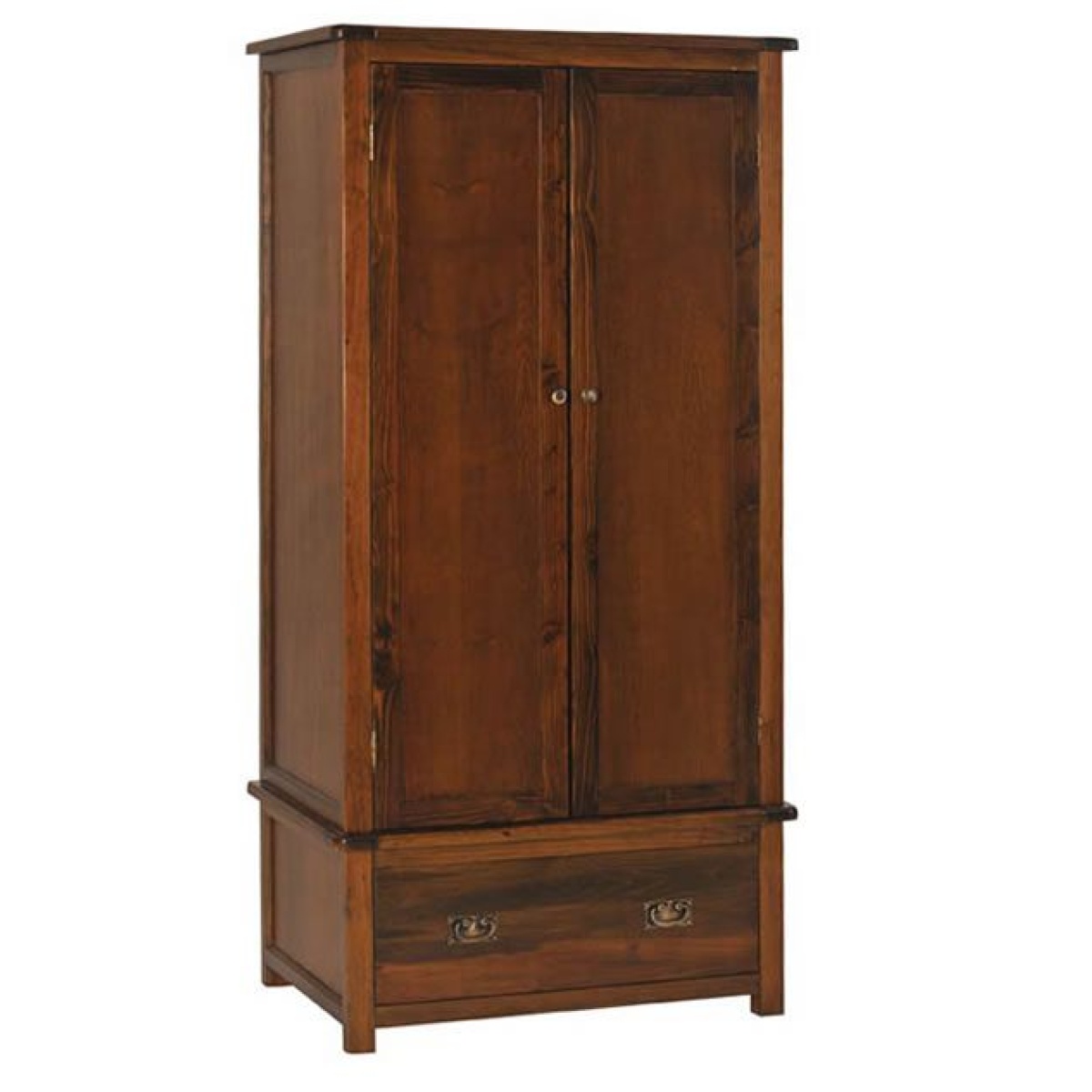 Bozz Antique Wardrobe - Dark Brown Medium