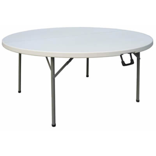 Restine Large Round Centre Folding Table 5Ft Diameter