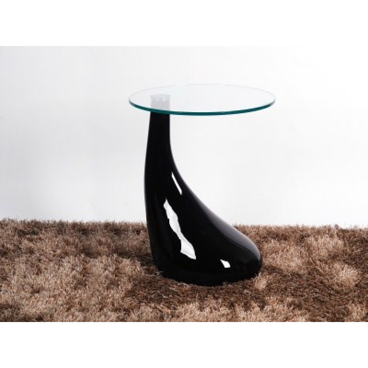 Chili Lamp Table - Fibreglass - Black