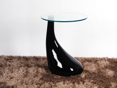 Chili Lamp Table - Fibreglass - Black