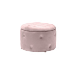 Coris Storage Pouff Pink