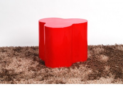 Cali Lamp Table - Fibreglass - Red