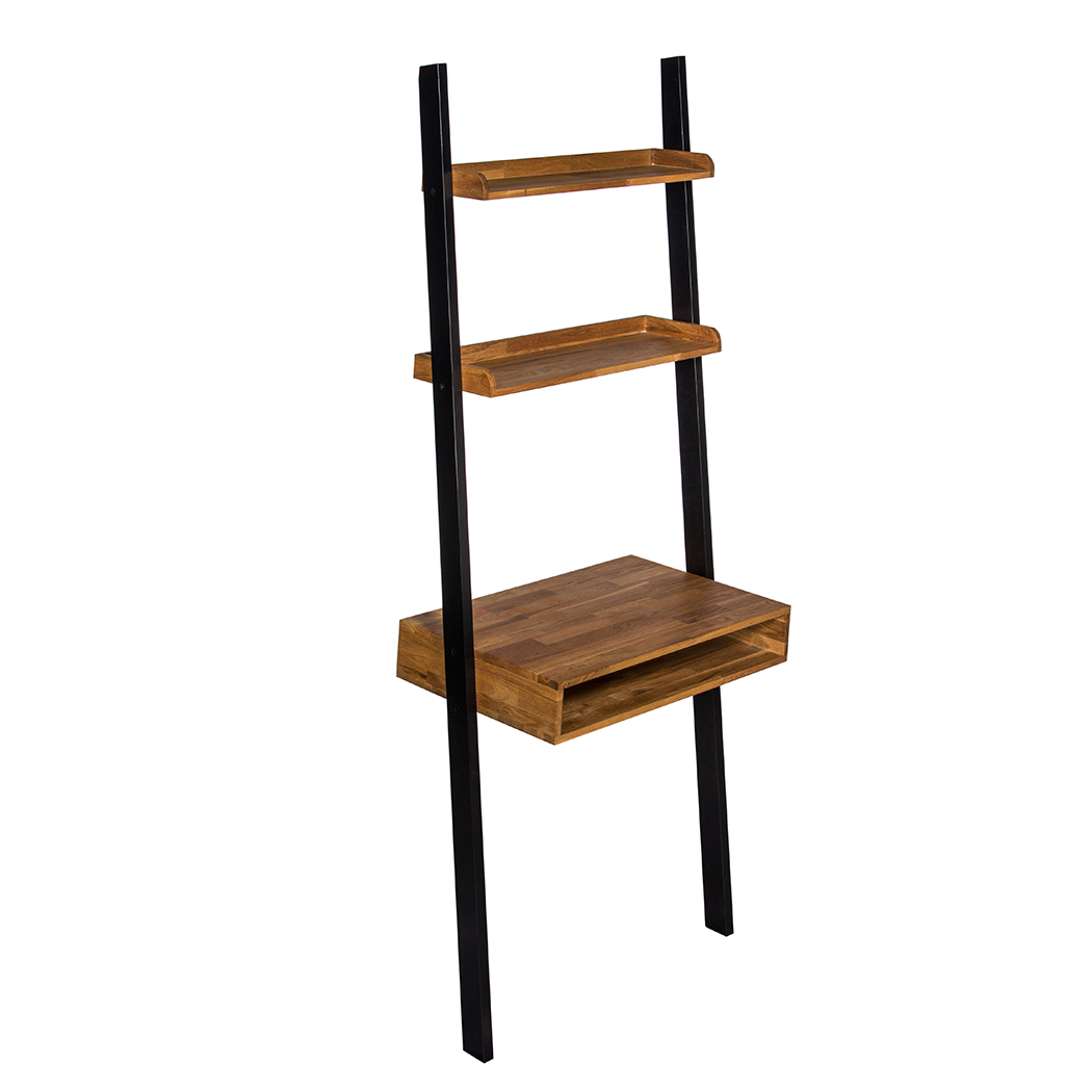 Copert Ladder Desk With Shelf