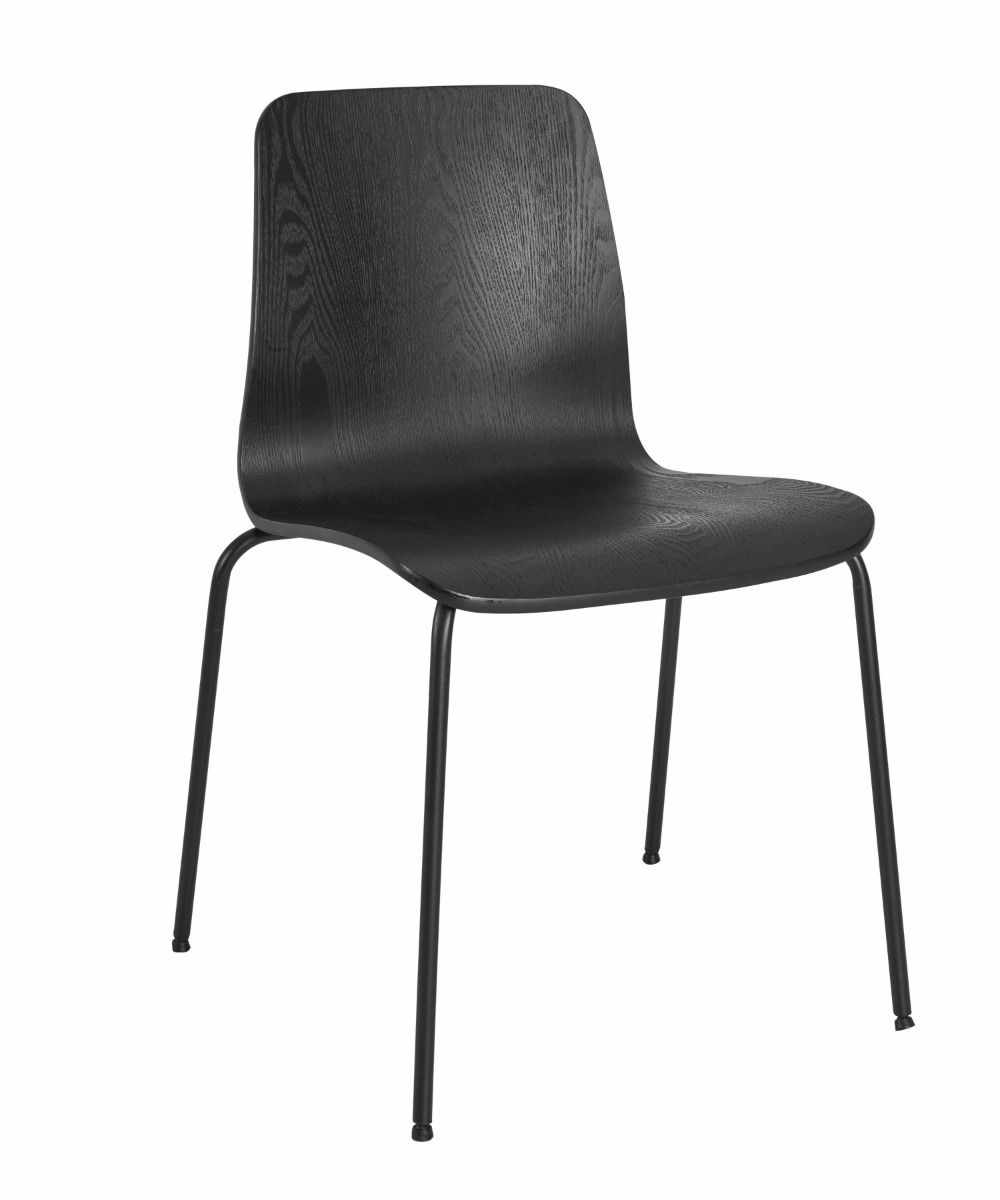 Danos Side Chair Black - 4 Leg
