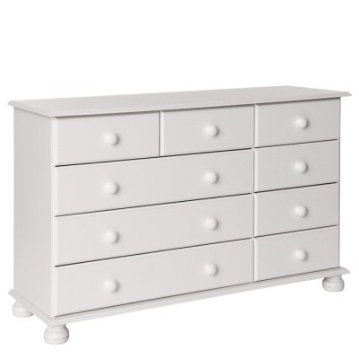 Tracy Dan Made White MDF Chest Extra Wide - 2 3 4 Drawers