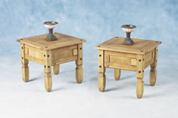Corisona Lamp Table - Pine