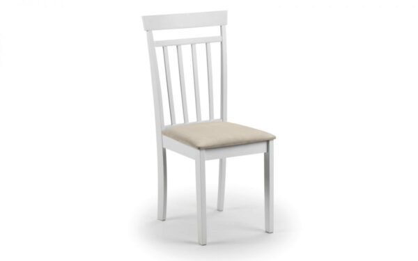 Corisel Wooden White Chair