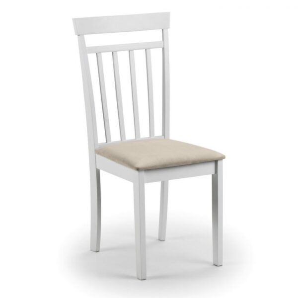 Corisel Wooden White Chair