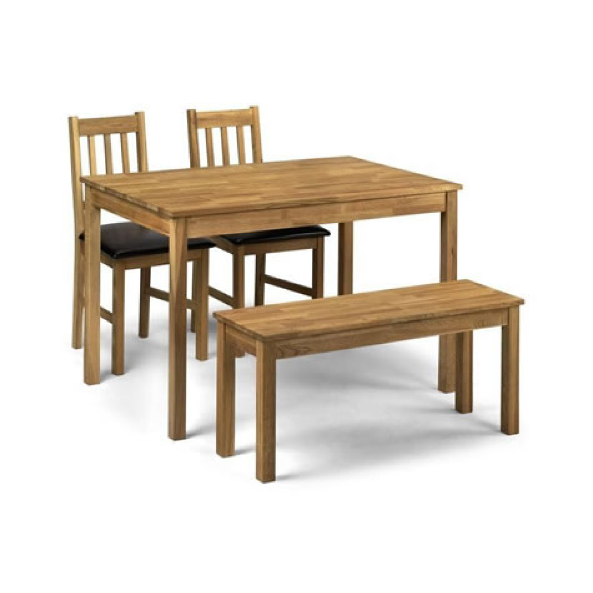 Cox Set Solid Oak Chairs Or Bench Chairs