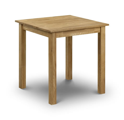 Cox Solid Oak Square Table