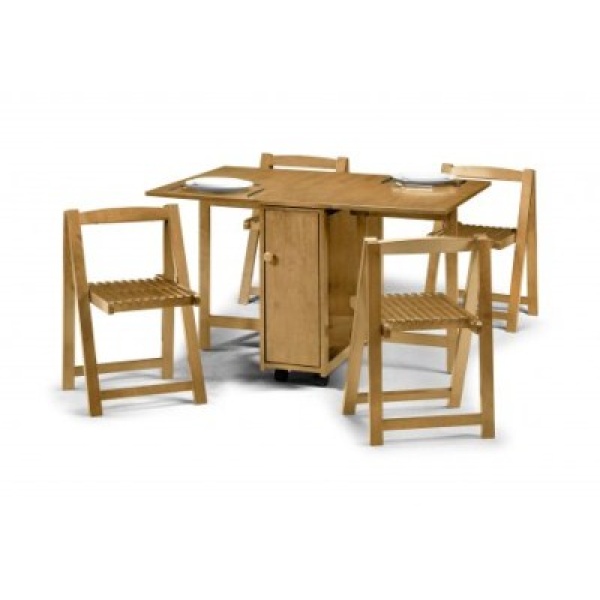 Hailey Extension Table 4 Chairs - Light Oak - Chairs