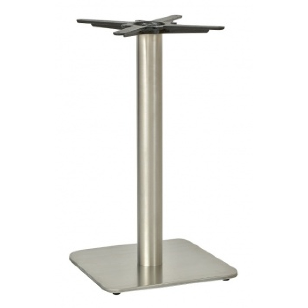 Dacon Square Table Base - Stainless Steel