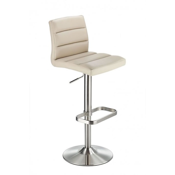 Swank Adjustable Bar Stool Beige