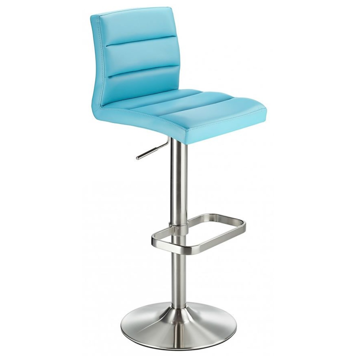 Swank Adjustable Bar Stool Blue