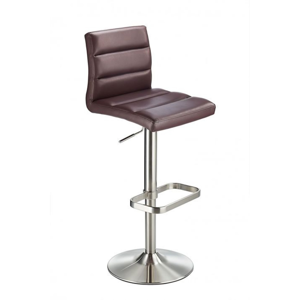 Swank Adjustable Bar Stool Brown