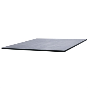 Deli Square Table Top Concrete Dark Effect Commerical