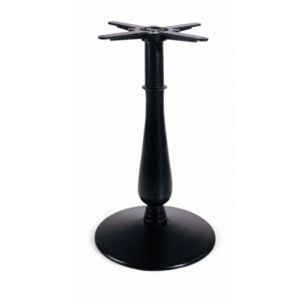 Seos Round Table Base - Black