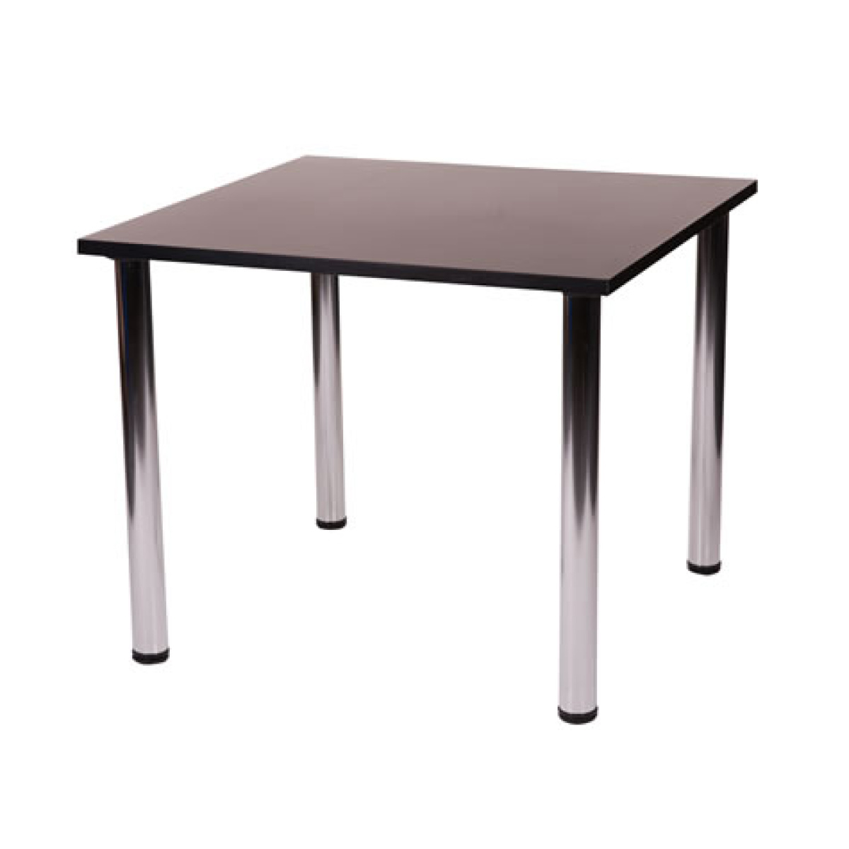 Fabizona Chrome Table Square - Small Or Large Table Tops - Wenge