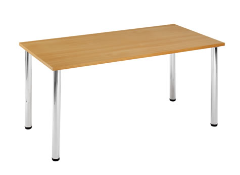 Fabizona Chrome Table Rectangular - Small Or Large Table Tops