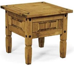 Tason Pine End Table - Solid Wood