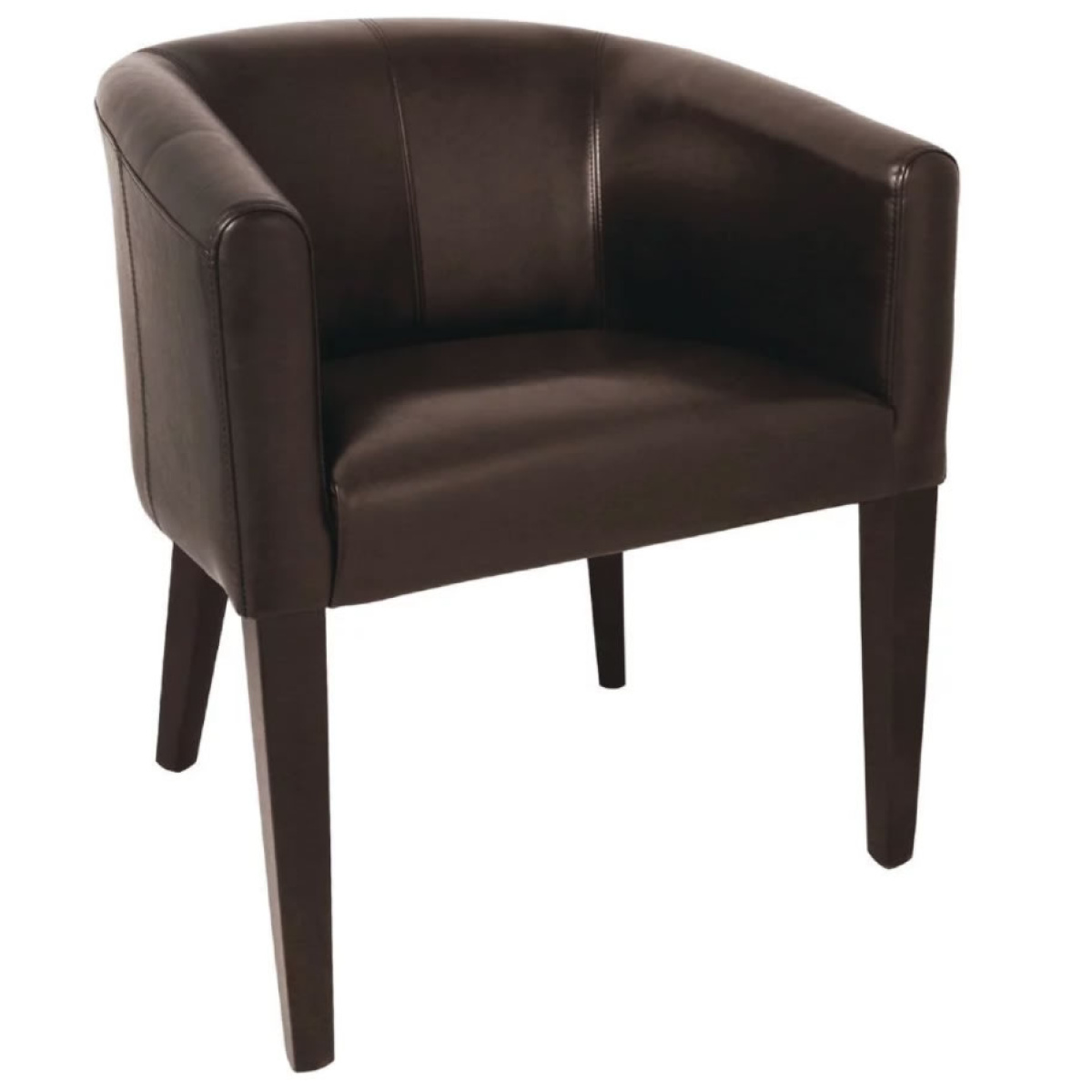 Fali Tub Chair Brown