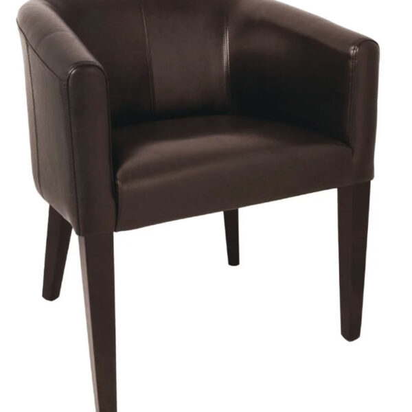 Fali Tub Chair Brown