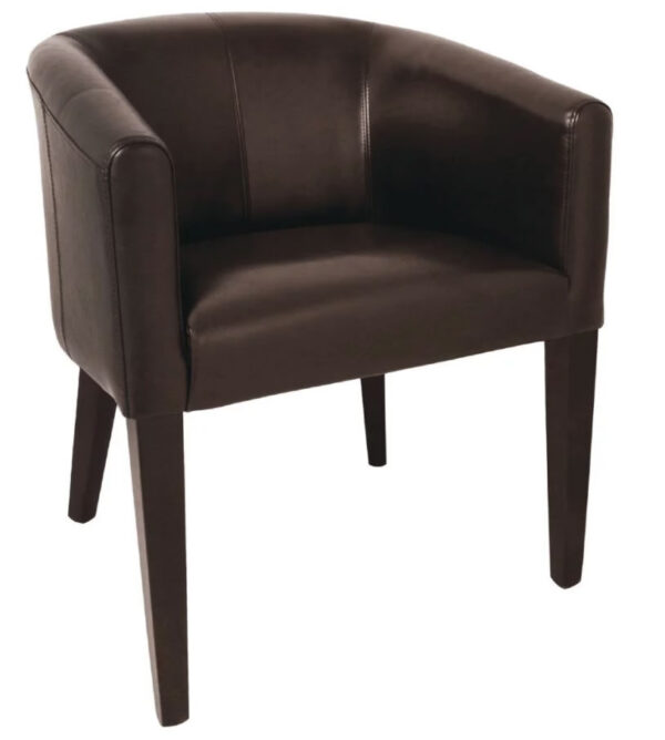 Fali Tub Chair Brown