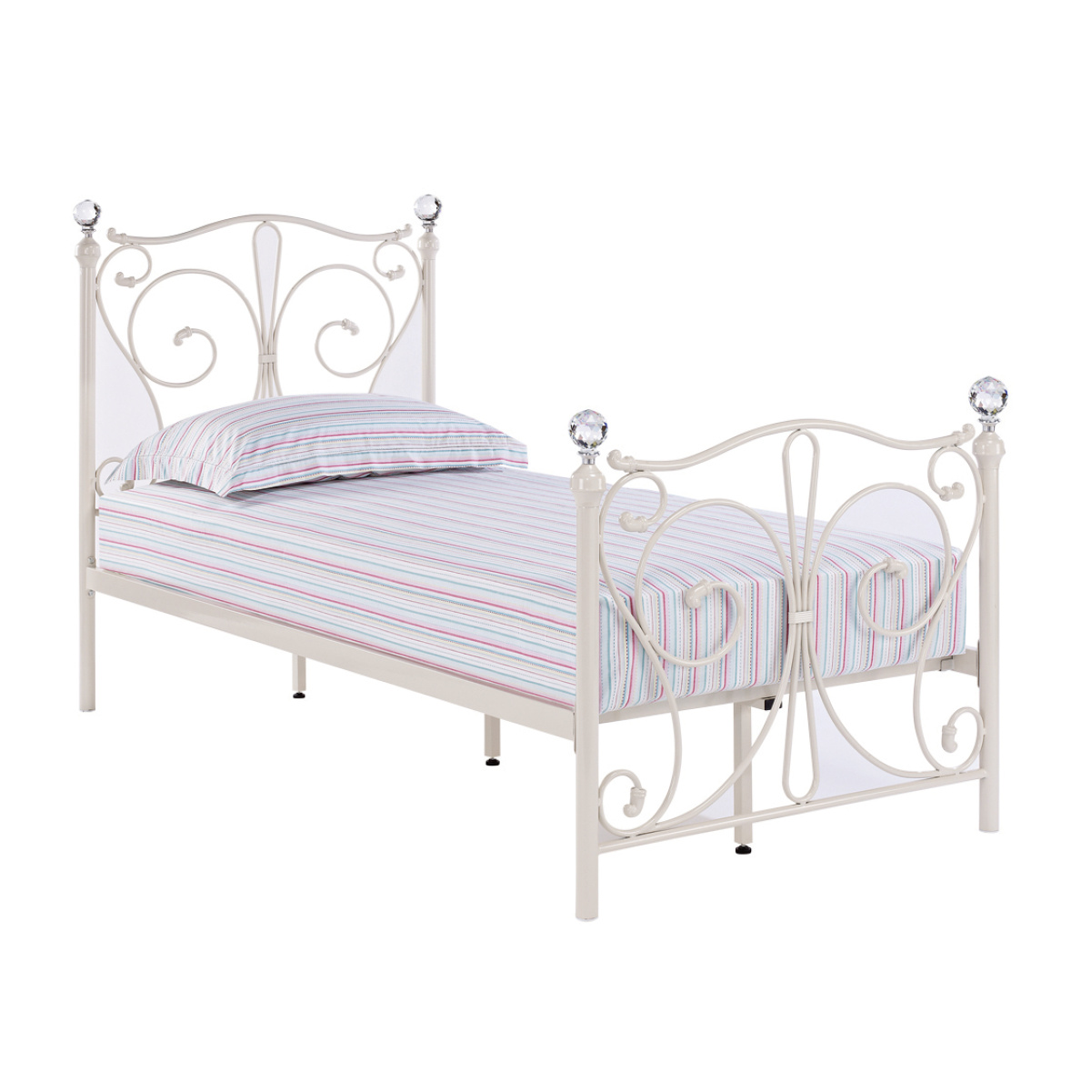 Fountain 3.0 Single Bed White