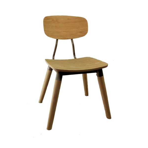 Kolemce Side Chair Wood Legs - Lacquered Legs / Clear EPC Frame