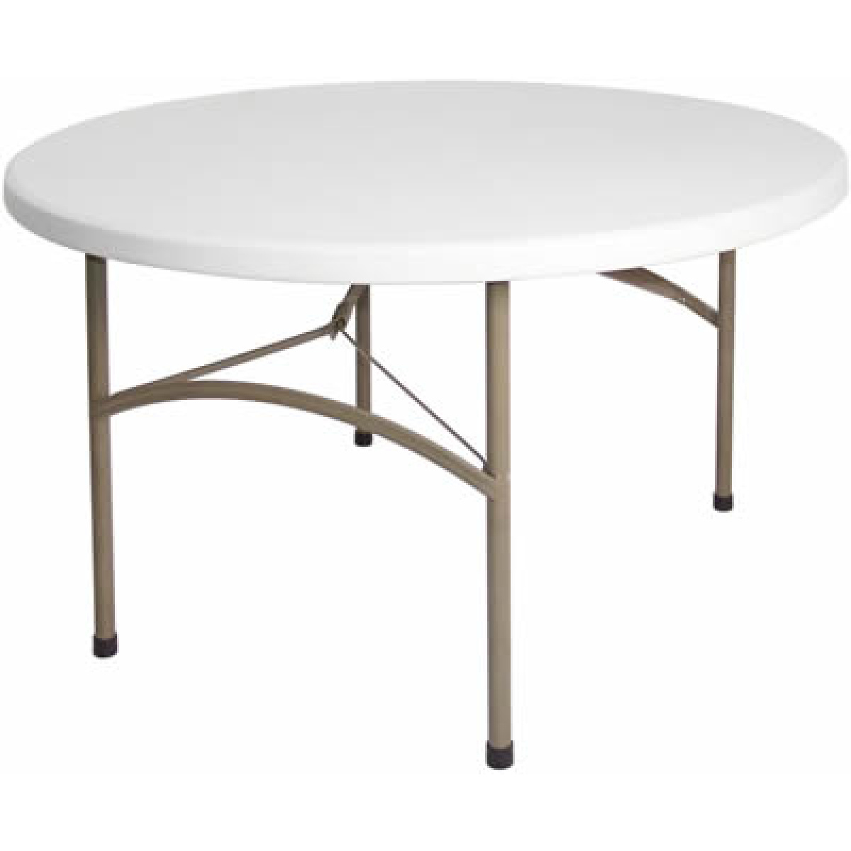 Samey Foldaway Round Utility Table 4Ft