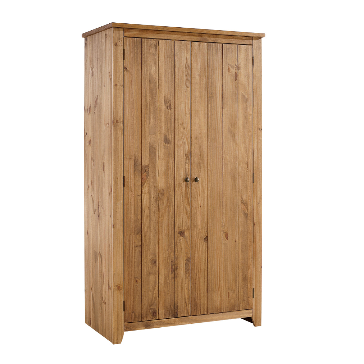 Hesta Bedroom Wardrobe - Pine 2 Doors