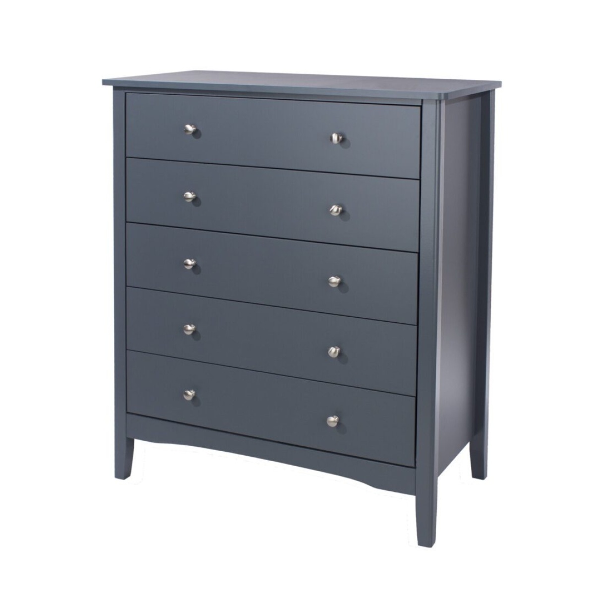 Delbe 5 Drawer Chest - Blue