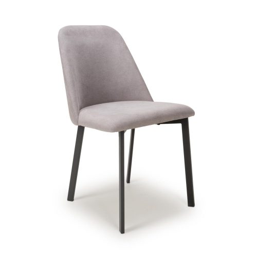 4x Finden Linen Effect Natural Dining Chair