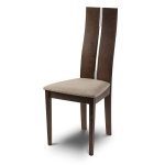 Paysan Solid Wood Beech Walnut Chair High