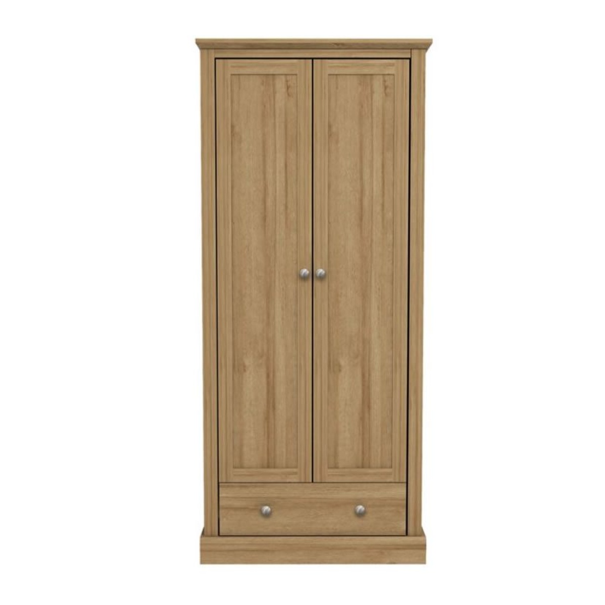 Kent 2 Door Wardrobe Oak 1 Drawer