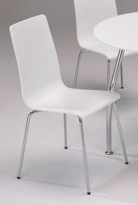 Pair Of Gila White Chairs