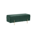 Lerny Storage Ottoman Teal