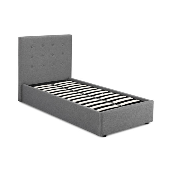 Lerny 3.0 Single Bed Grey
