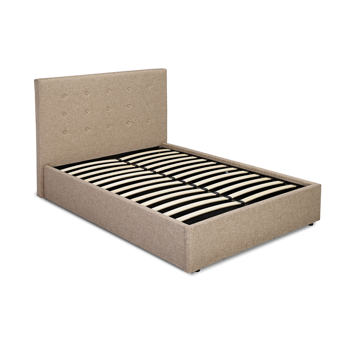 Lerny 4.6 Double Bed Beige