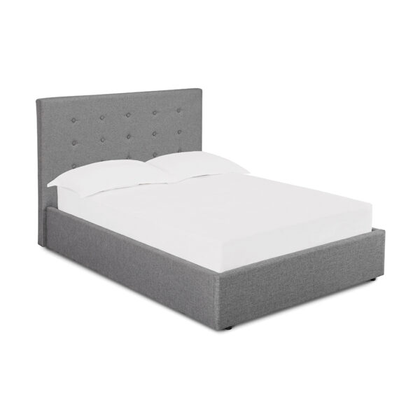Lerny Plus 4.0 Small Double Bed Grey