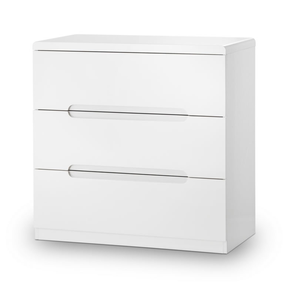 Grant White High Gloss 3 Drawer Chest