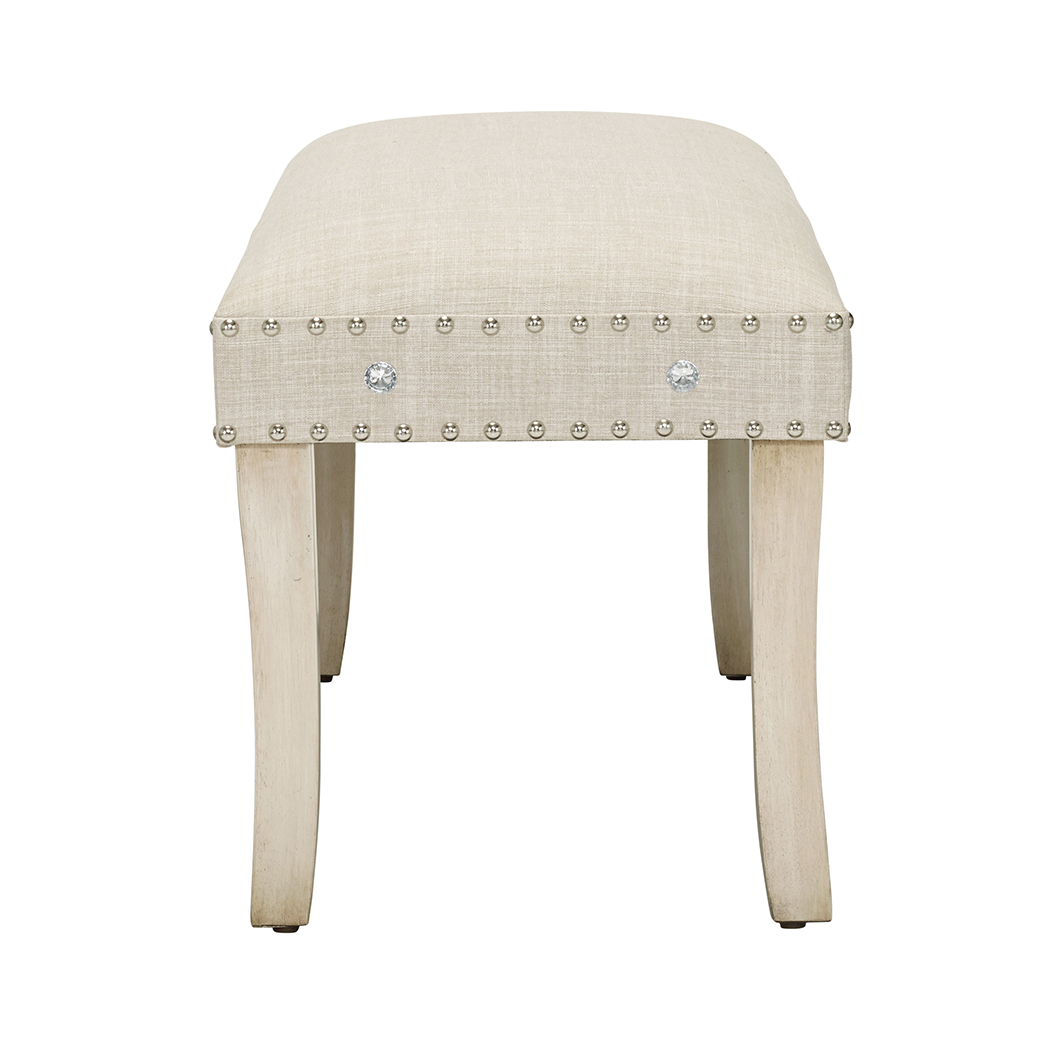 Litny Fabric Chair Cream