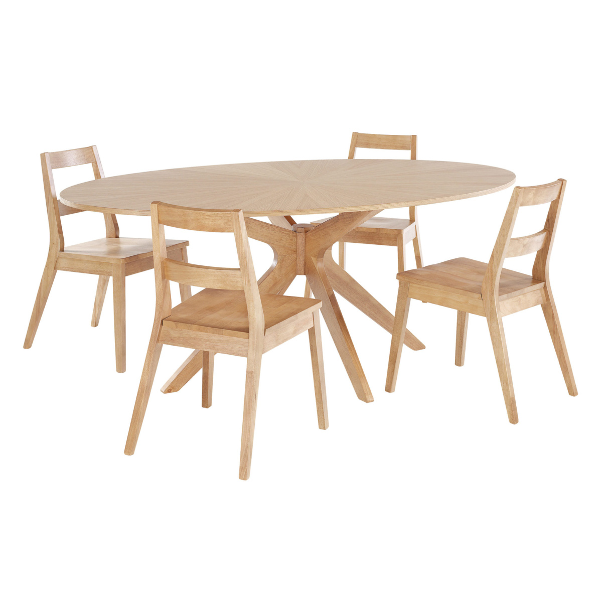 Melber Table White Oak